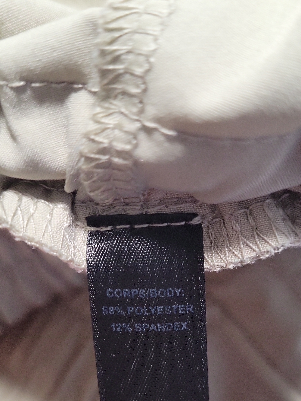 Women' Drawstring Cropoed Cargo Jogger Pants - Tan Size Large - Picture 5 of 12
